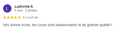 Ttrès bonne école, les cours sont passionnants et de grande qualité !