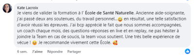 Une très belle expérience de vécue ! Je recommande vivement cette École